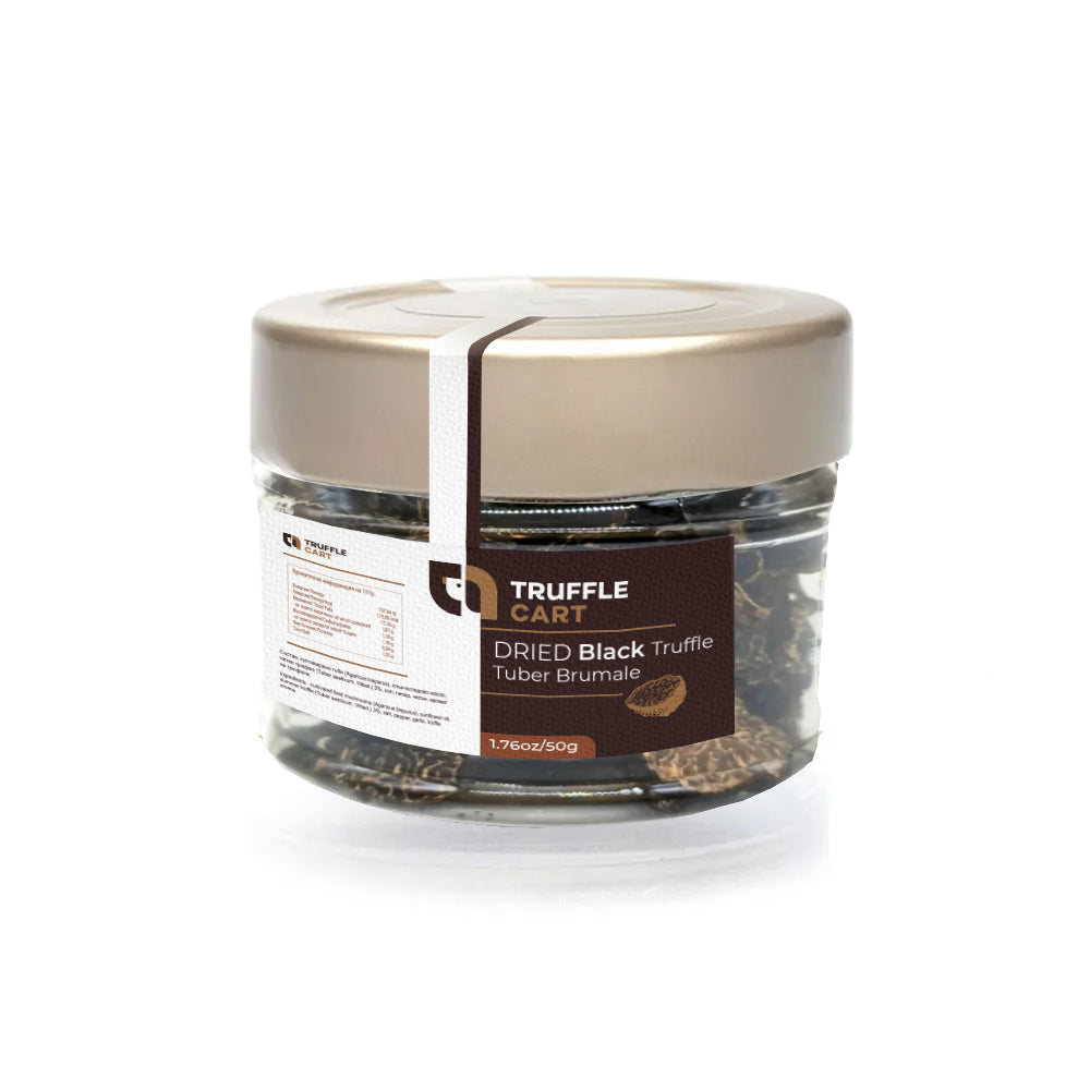 Dried Black Winter Truffles Tuber Brumale