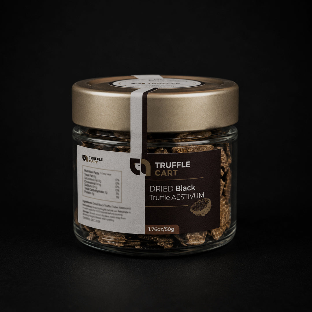 Dried black truffles Aestivum